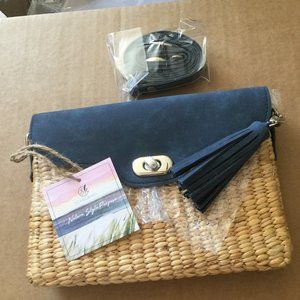 NWT Seagrass crossbody purse